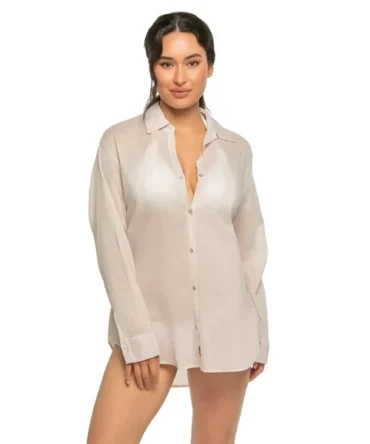 Destinations Oversized Shirt Dress