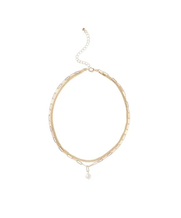 Double Chain Necklace