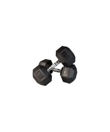 DXP 5-50 lbs Rubber Hex Dumbbell Set-Call Now For Lowest Price
