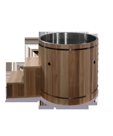 Dynamic Cold Therapy Stainless Steel Barrel Cold Plunge