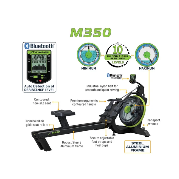 Dynamic Fluid M350 Rower