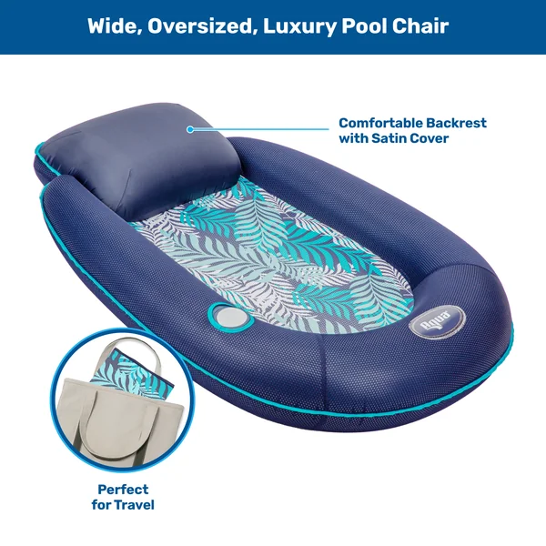 Easy Pool Chair | Oversized Inflatable Pool Float