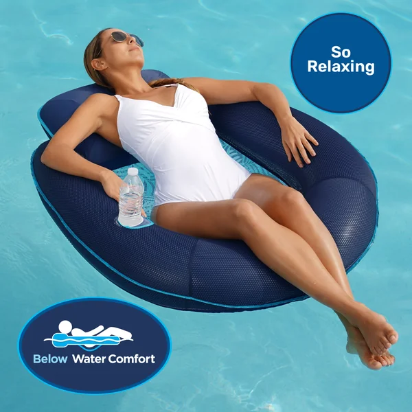 Easy Pool Chair | Oversized Inflatable Pool Float