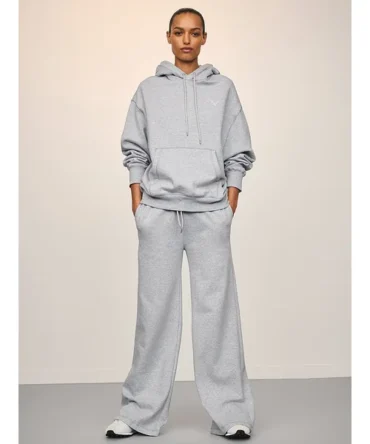 Effortless Fleece Wide-Leg Sweatpant