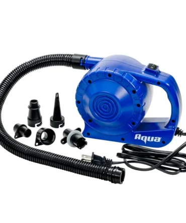 Electric Air Pump | 110 Volt Heavy Duty Air Pump with 5 Nozzle Attachments