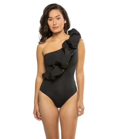 Elena Asymmetrical One Piece Swimsuit