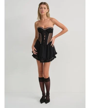 Elena Eyelet Slip Dress