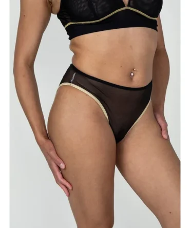 Embrace Mesh Keyhole Brief