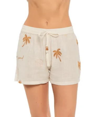Embroidered Shorts