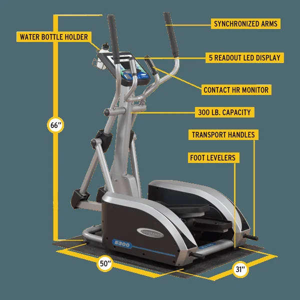 ENDURANCE E300 ELIPTICAL TRAINER | E300