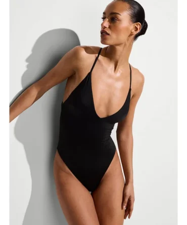 Essential Plunge Cheeky One-Piece Swimsuit