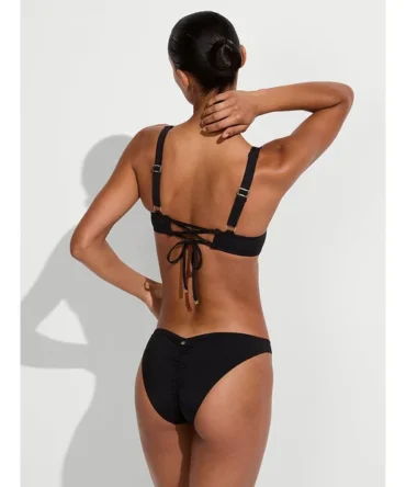 Essential Ruched Cheeky Bikini Bottom