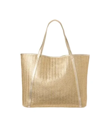 Eva Metallic Tote Bag