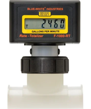 F1000 Saddle Mount Flow Digital Meter – 6 inch sch 40