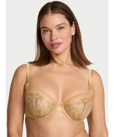 Fabulous by Victoria's Secret Showgirl Embroidery Unlined Full-Cup Bra