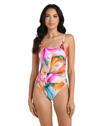 Feathered Impressions One Piece Swimsuit