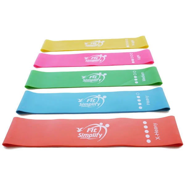 Fit Simplify Resistance Loop Band (10″ by 2″) Set of 5