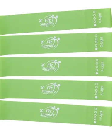 Fit Simplify Resistance Loop Bands Set of 5 (Extra Light)