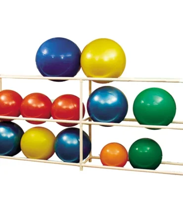 Fitness Ball Rack - Three Level Double
