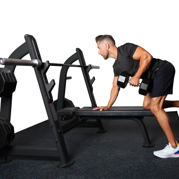 Fitness First Bench Press with Olympic Weight Plate Storage
