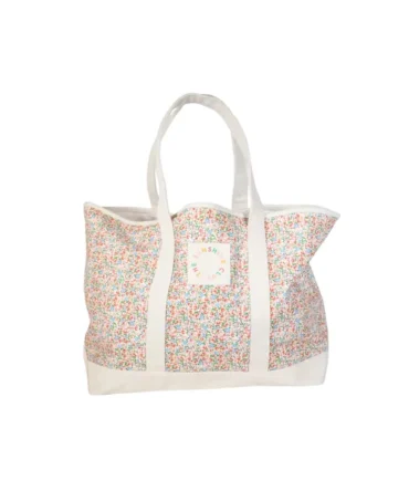 Floral Canvas Tote