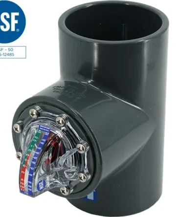 FlowVis Flow Meter – 4 inch Sch 80 PVC