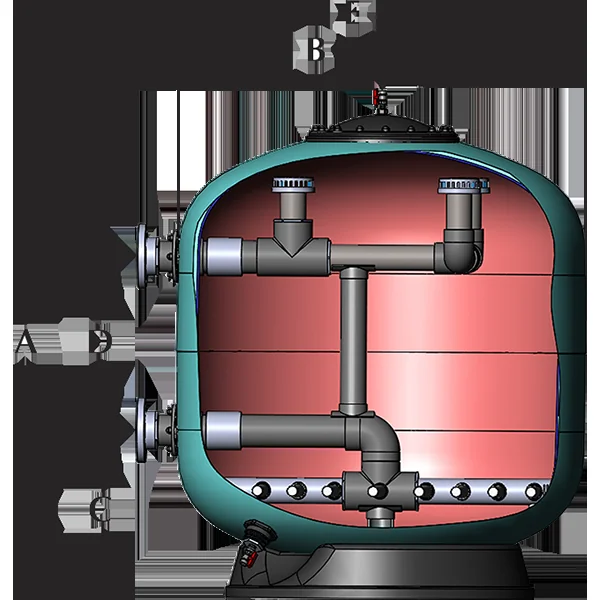 Fluidra Vertical Swimming Pool Sand Filter – 71″ diameter