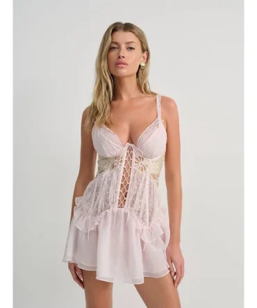 Flyaway Bow Slip Dress