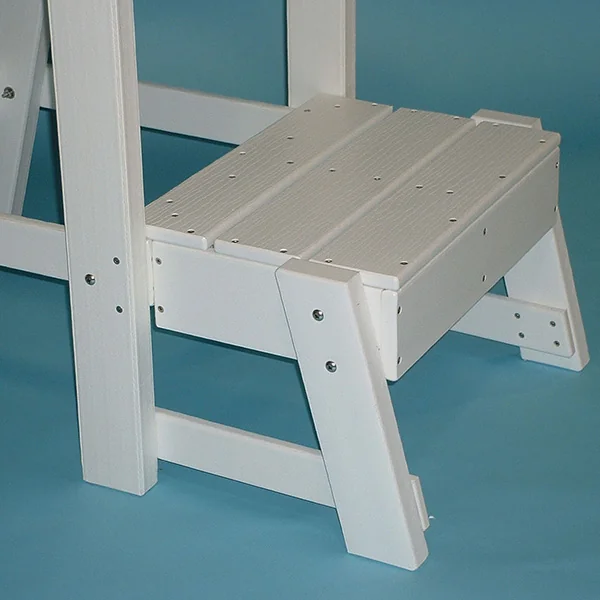Footrest Platform Kit for Tailwind LG 500 Recycled Plastic Lifeguard Chair