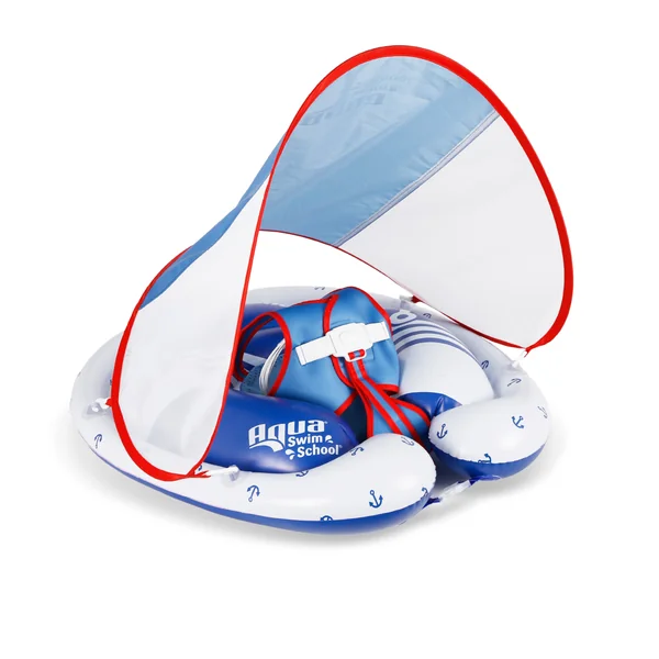 Freestyle Babyboat with Canopy | Baby Pool Float with Adjustable Seat