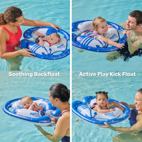 Freestyle Babyboat with Canopy | Baby Pool Float with Adjustable Seat