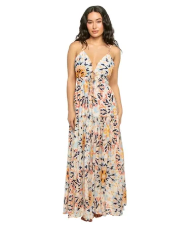 Front Tie Maxi Dress