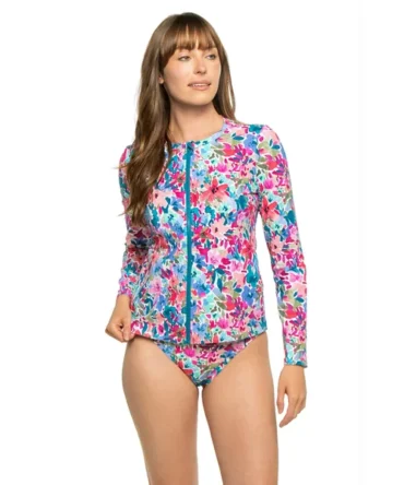 Front Zip Rash Guard