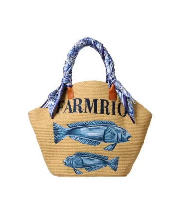 Garden Tiles Shell Tote