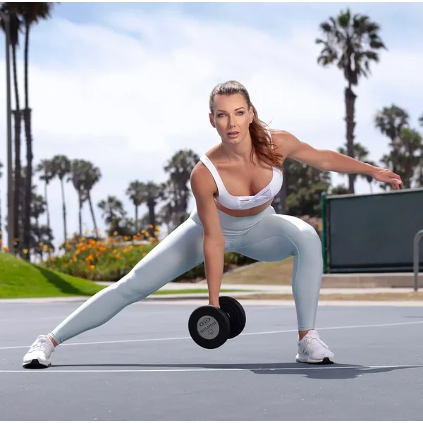 GEL-GRIP Urethane Dumbbells Black | 3-TIER Pack