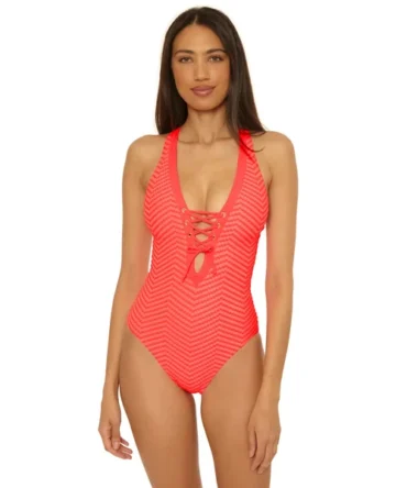 Gia Plunge One Piece Swimsuit