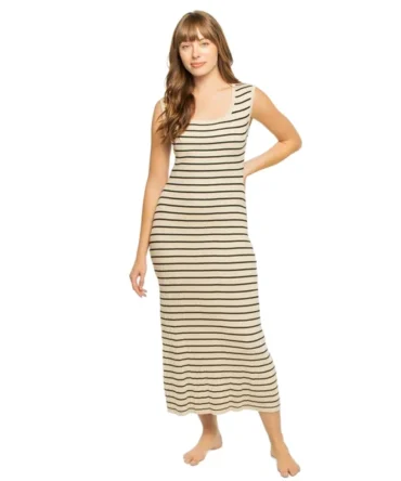 Gisele Stripe Midi Dress
