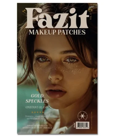 Gold Glitter Freckles Makeup Patches