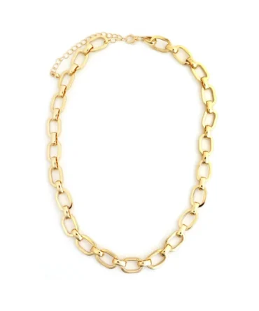 Gold Link Chain Necklace