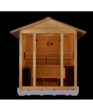 Golden Designs Vorarlberg 5 Person Outdoor Steam Sauna