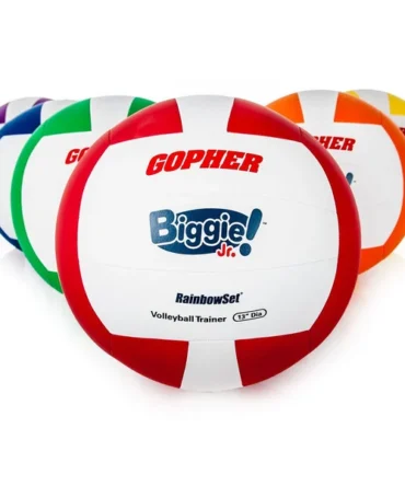 Gopher Rainbow Biggie! Training Volleyballs