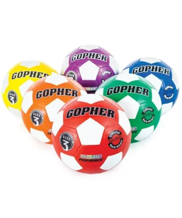 Gopher Rainbow Performer Rubber Soccer Balls