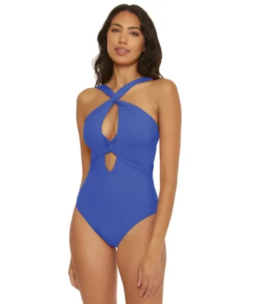 Gracelyn High Neck One Piece Swimsuit