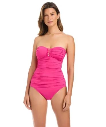 Grommet Stud Tankini Top