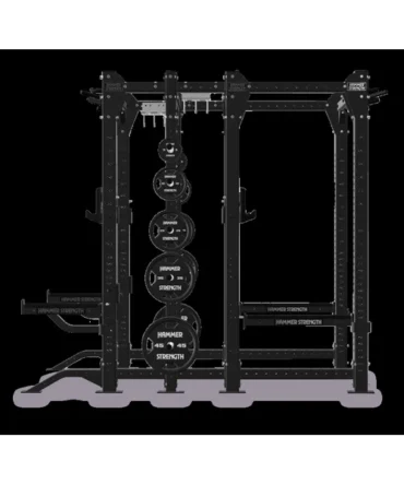 Hammer Strength HD Elite iD Half / Half Combo Rack | ELT-HHCR