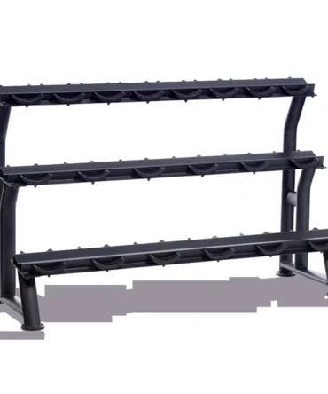 Hampton 10 Pair 3-Tier Saddle Dumbbell Rack