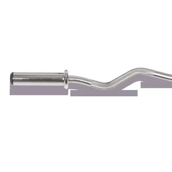 Hampton 4′ International Hard Chrome Curl Bar
