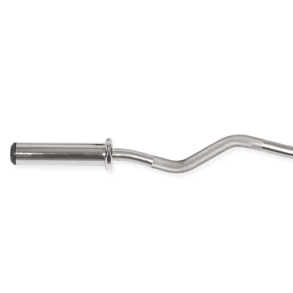 Hampton 4′ International Hard Chrome Curl Bar