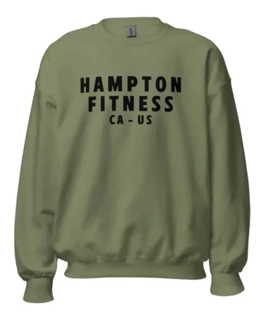 Hampton Army Crew Sweatshirt – Unisex