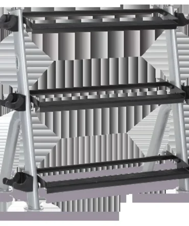 Hampton HV-3T Three Tier Horizontal Dumbbell Rack